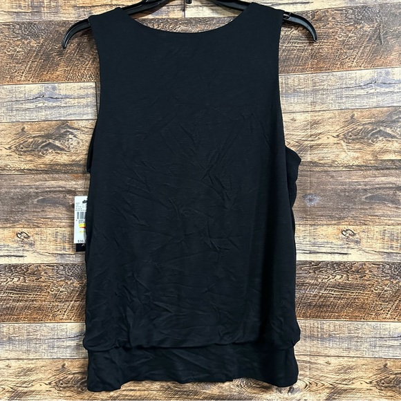 NWT | AB Studio | 2-Piece Set | Black Top with Necklace (size S) - Picture 4 of 5